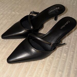 Calvin Klein Pointed Toe Kitten Heels